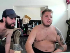 Fat gay men sex Dungeon sir with a gimp